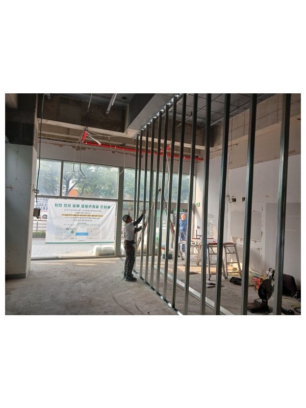 평촌 상가 호실 분리공사