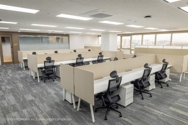 반도체 회사 신사옥 인테리어