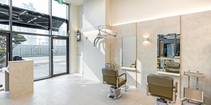 인천 미용실 인테리어 12평