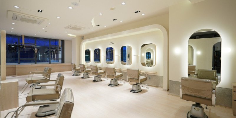 마곡동 미용실 인테리어 | 우아한 디자인의 미용실|작성자 감성공간